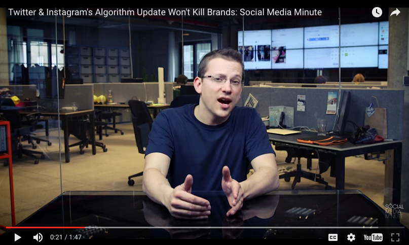 Twitter & Instagram's Algorithm